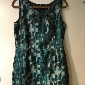 Tahari Arthur S. Levine Beaded Dress